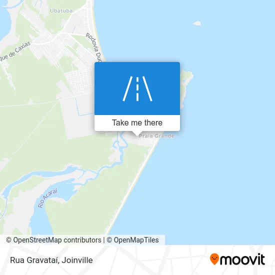 Rua Gravataí map