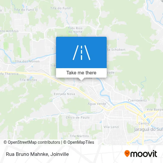 Rua Bruno Mahnke map