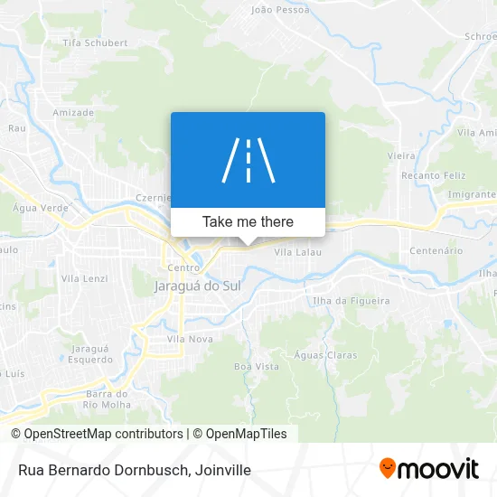 Rua Bernardo Dornbusch map