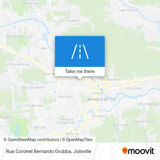 Rua Coronel Bernardo Grubba map
