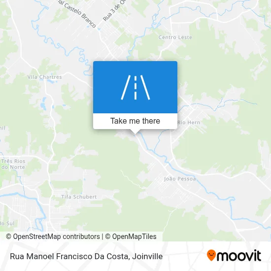 Rua Manoel Francisco Da Costa map