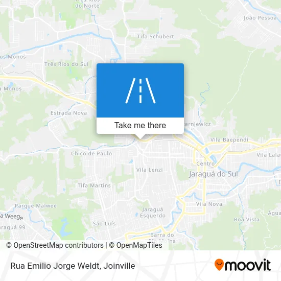 Rua Emilio Jorge Weldt map