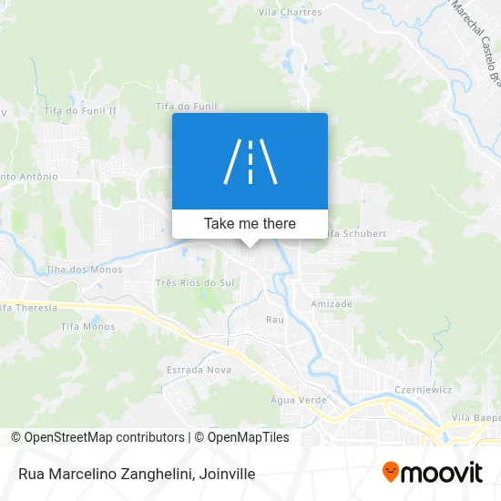 Rua Marcelino Zanghelini map