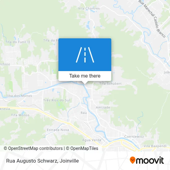Rua Augusto Schwarz map
