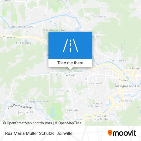 Rua Maria Muller Schutze map