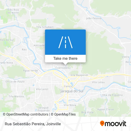 Rua Sebastião Pereira map