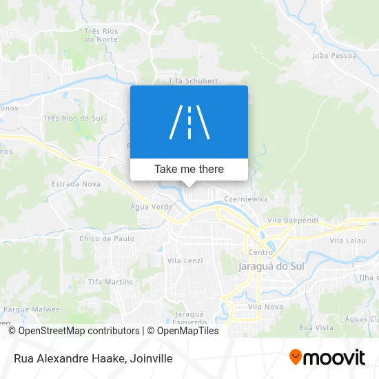 Rua Alexandre Haake map