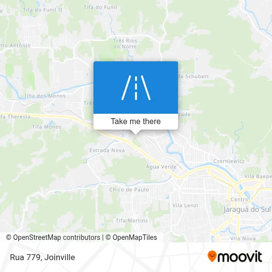 Rua 779 map