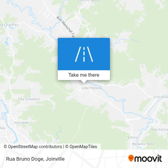 Rua Bruno Doge map