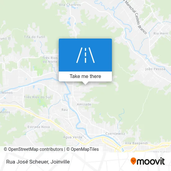 Rua José Scheuer map