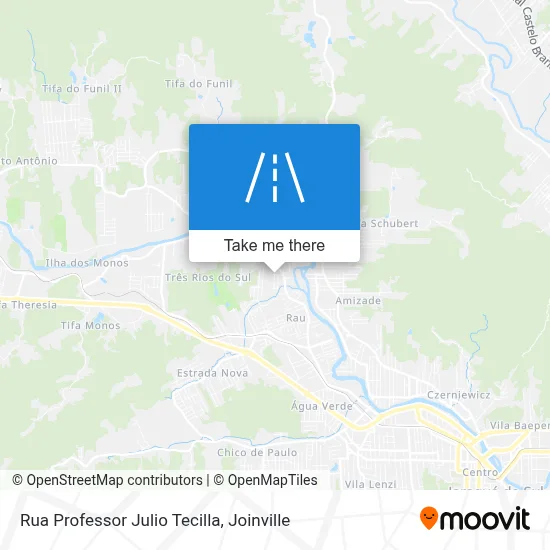 Rua Professor Julio Tecilla map