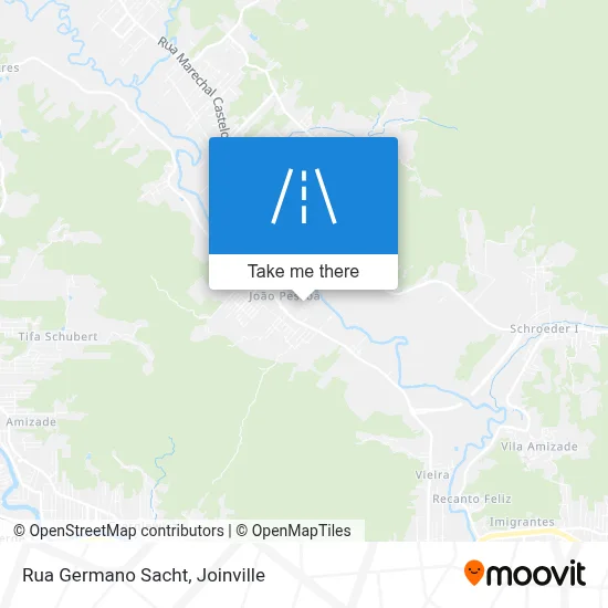 Rua Germano Sacht map