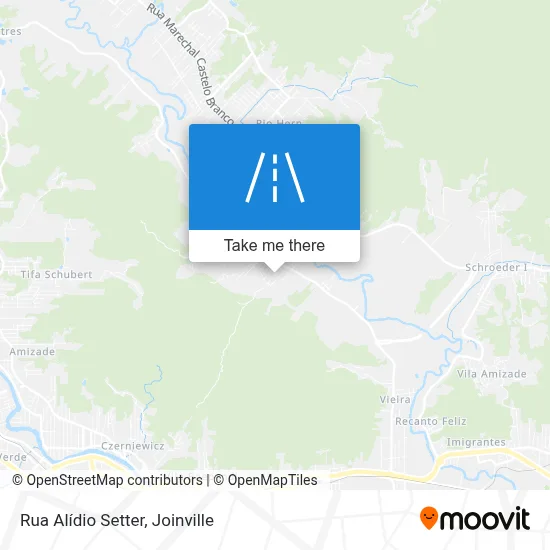 Rua Alídio Setter map
