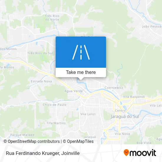 Rua Ferdinando Krueger map