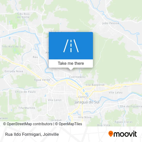 Rua Ildo Formigari map