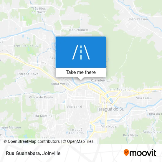 Rua Guanabara map