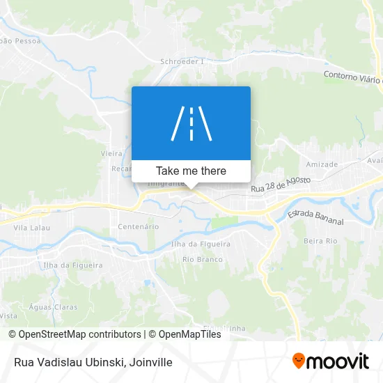 Rua Vadislau Ubinski map