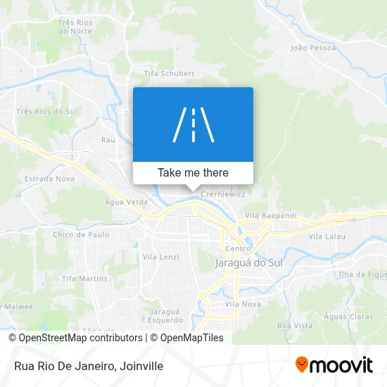 Rua Rio De Janeiro map