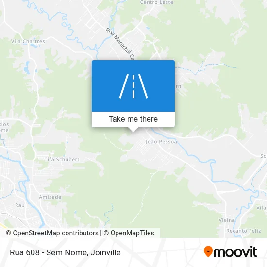 Rua 608 - Sem Nome map