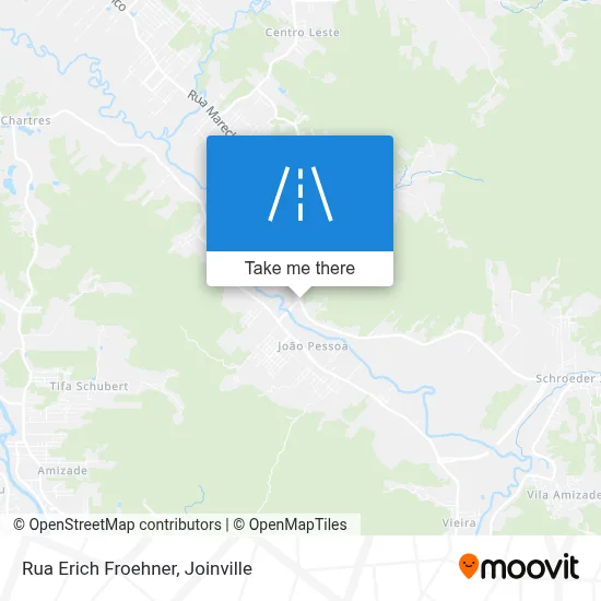Rua Erich Froehner map