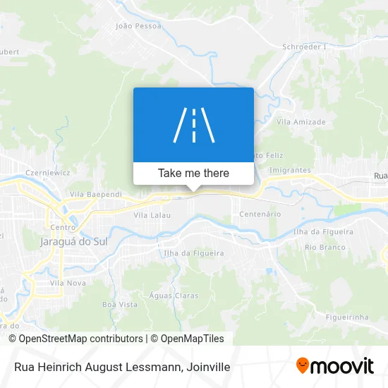 Rua Heinrich August Lessmann map