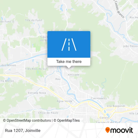 Rua 1207 map