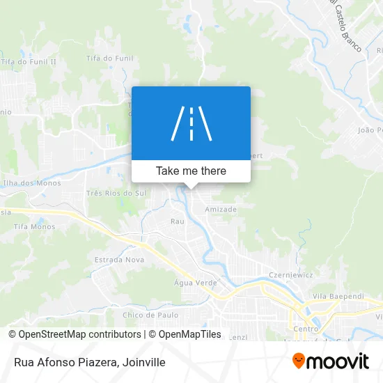 Rua Afonso Piazera map