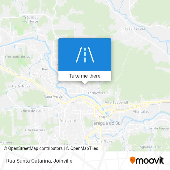 Rua Santa Catarina map