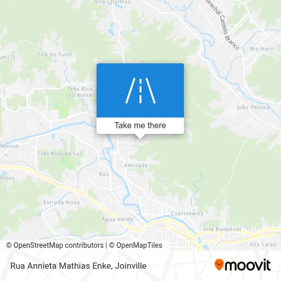 Rua Annieta Mathias Enke map