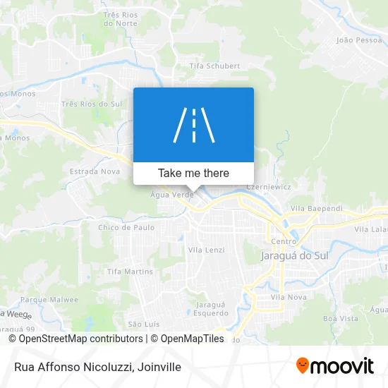 Rua Affonso Nicoluzzi map