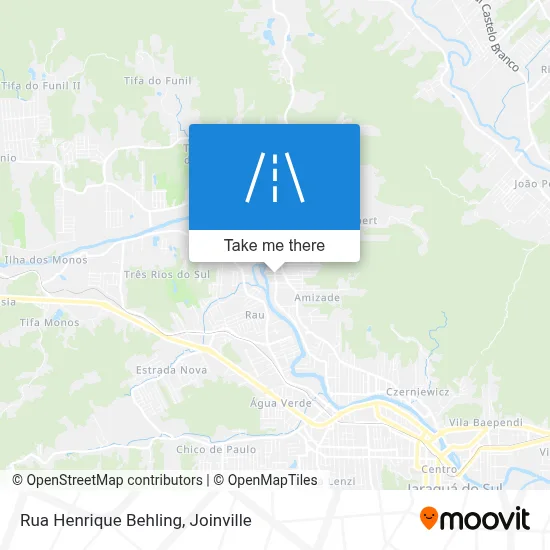Rua Henrique Behling map