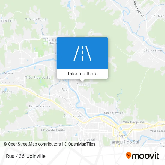 Rua 436 map