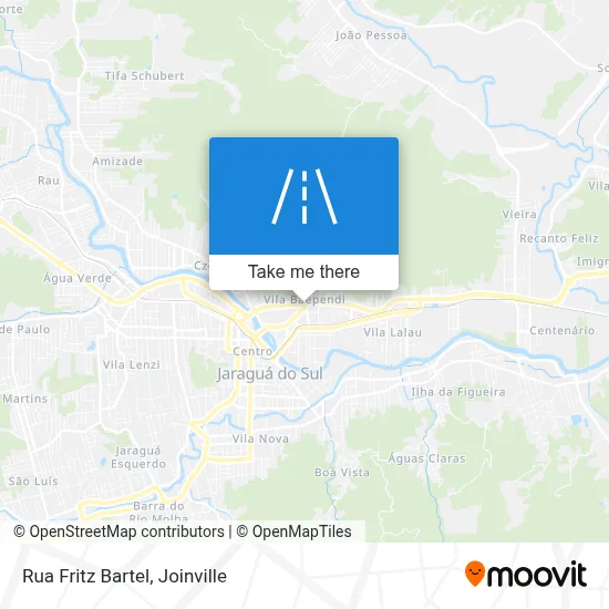 Rua Fritz Bartel map