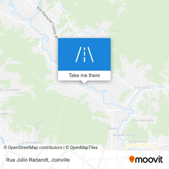 Rua Júlio Radandt map