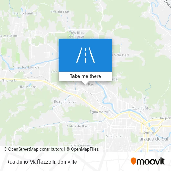 Rua Julio Maffezzolli map