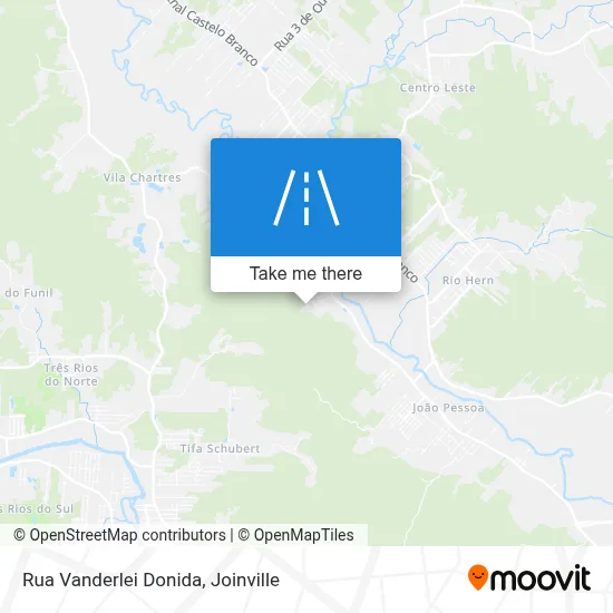 Rua Vanderlei Donida map