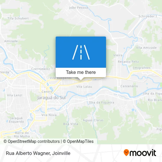 Rua Alberto Wagner map
