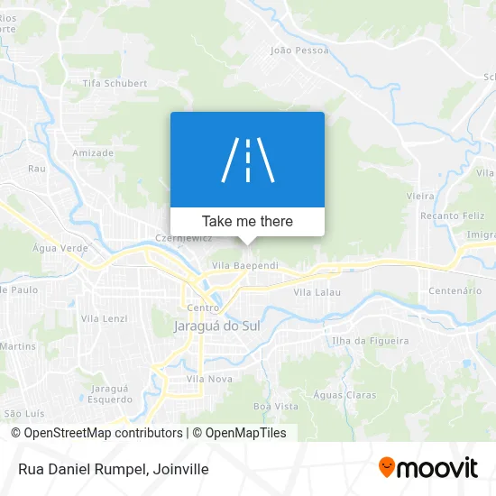 Rua Daniel Rumpel map