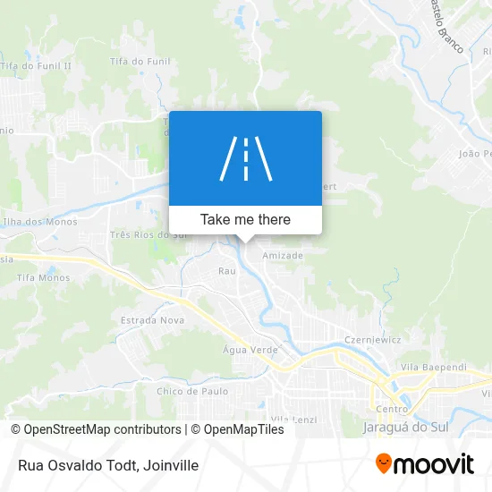 Rua Osvaldo Todt map