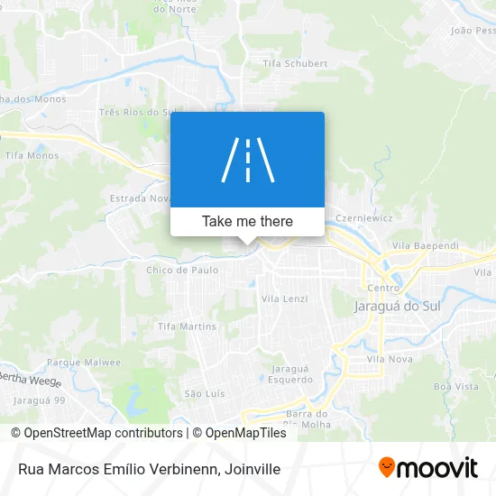 Rua Marcos Emílio Verbinenn map