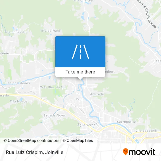 Rua Luiz Crispim map