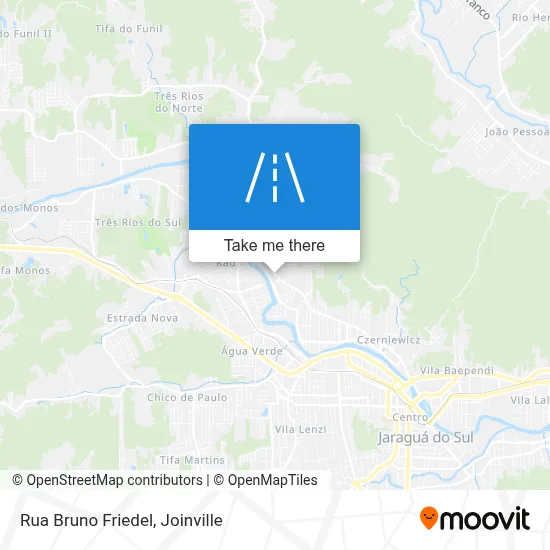 Rua Bruno Friedel map