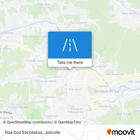 Rua Dos Escoteiros map