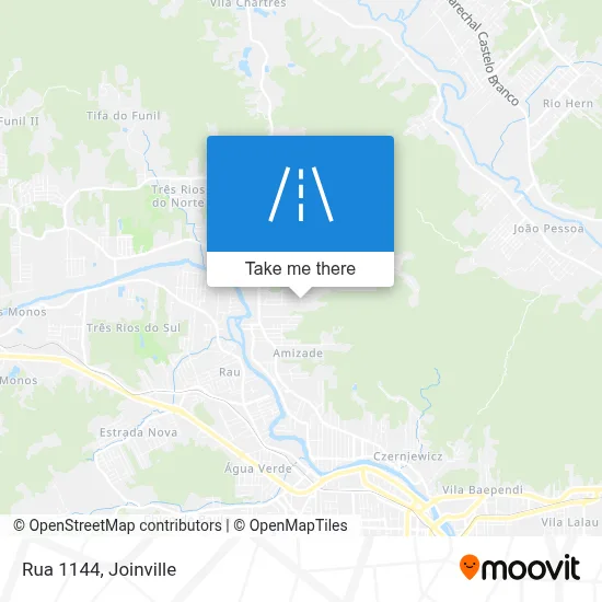 Rua 1144 map
