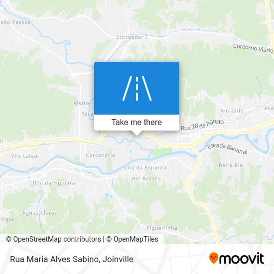 Rua Maria Alves Sabino map