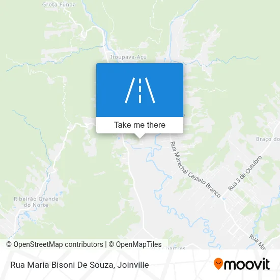 Rua Maria Bisoni De Souza map
