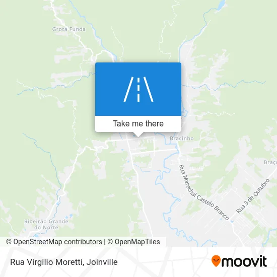 Rua Virgilio Moretti map