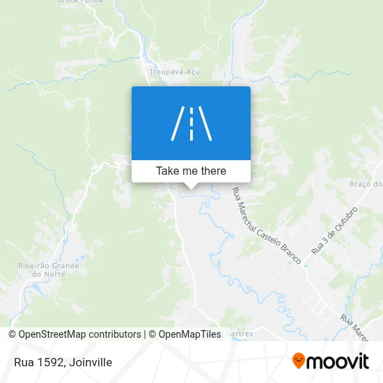 Rua 1592 map