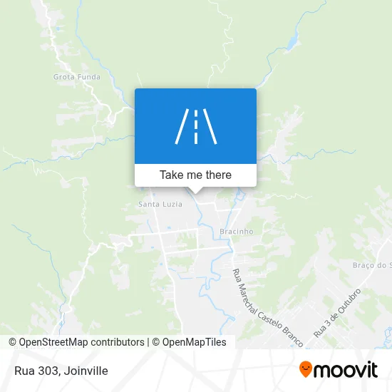 Rua 303 map