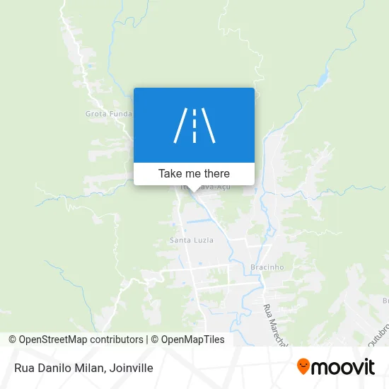 Rua Danilo Milan map